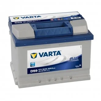 Аккумулятор 60Ah-12v BD(D59) (242х175х175),R,EN540 VARTA 560.409.054