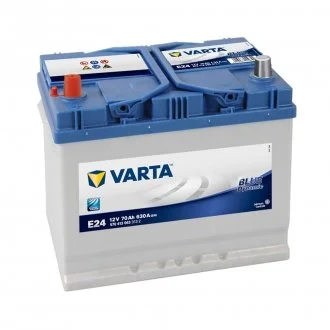 Аккумулятор 70Ah-12v BD(E24) (261х175х220),L,EN630 !КАТ. -20% VARTA 570.413.063