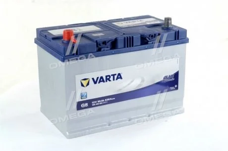 Аккумулятор 95Ah-12v BD(G8) (306х173х225),L,EN830 Азия VARTA 595.405.083