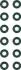 Комплект сальников клапана VOLVO 740,760,940/LT 28-35,40-55 2,4D -96 12-25837-03