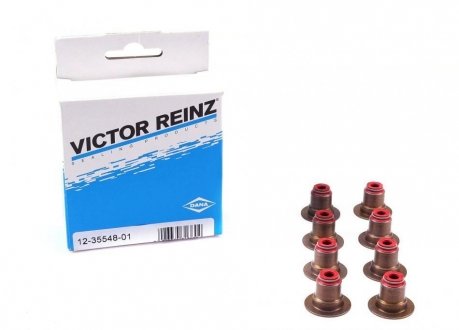 Набор сальников клапанов головки блока цилиндров двигателя VICTOR REINZ 12-35548-01 (фото 1)