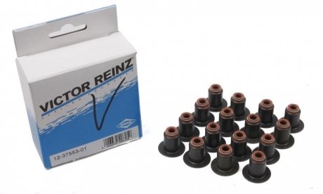 Набір сальників клапанів головки блоку циліндрів двигуна VICTOR REINZ 12-37553-01 (фото 1)