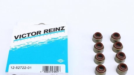 К-кт сальників клапана (8шт)) EX Mazda 626 1.6/1.8/2.0 82-, 323 1.3/1.5 -89 VICTOR REINZ 12-52722-01 (фото 1)