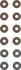 Комплект сальников клапана TOYOTA 1E, 1E-L, 2E-E 84-96 12-52782-01