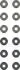Комплект сальников клапана TOYOTA 1MZ-FE, 2GR-FE, 2GR-FSE, 2GR-FXE, 2MZ-FE, 3GR-FE, 3GR-FSE, 3MZ-FE, VICTOR REINZ 12-54024-03 (фото 1)