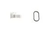 Прокладка масляного радиатора Mercedes Benz M112/113 96-> 70-37217-00