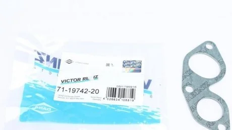 Прокладка выпускного коллектора головки блока цилиндров двигателя VICTOR REINZ 71-19742-20