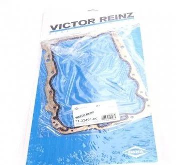 Прокладка масляного поддона двигателя (сталь/резина) VICTOR REINZ 71-33491-00 (фото 1)