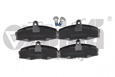 Колодки тормозные передние без датчика с болтами VW Caddy (97-01)/Skoda Favorit VIKA 66981695001