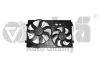 Диффузор вентилятора с двумя вентиляторами 200W+150W с блоком управления VW Tour 91210547801