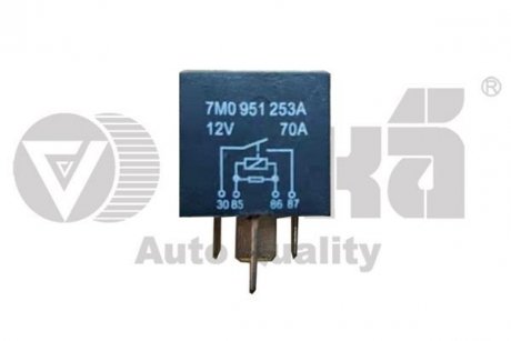 Реле разгрузки контакта Х (370) VW Passat (97-05)/Audi A4 (95-08),A6 (95-08) (99 VIKA 99510119701 (фото 1)