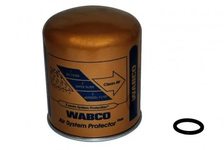 Картридж осушителя воздуха "золотой" Air System Protector PLUS Wabco 4324102442 (фото 1)