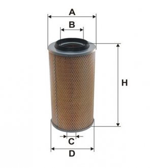 Фильтр воздушный /AM406 (WIX-Filtron UA) WIX FILTERS 42169E