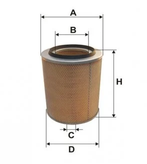 Фильтр воздушный IVECO (TRUCK) AM409/1/ (WIX-Filtron) WIX FILTERS 42327E