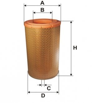 Фільтр повітряний /AM464 (WIX-Filtron) WIX FILTERS 42411E