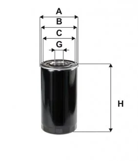Фільтр масляний /OP592/1 (WIX-Filtron) WIX FILTERS 51429E