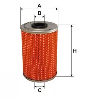 Фільтр масляний /WL7282/OM516/2 (WIX-Filtron UA) WIX FILTERS 92124E