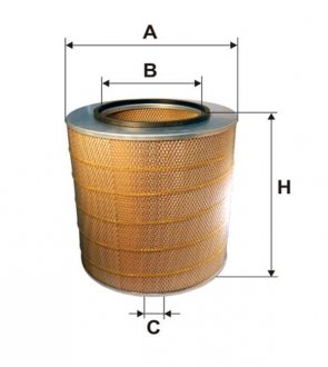 Фільтр повітряний /AM408/3 (WIX-Filtron) WIX FILTERS 93071E (фото 1)