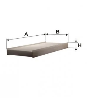 Фото фільтр салону MAN F2000 (TRUCK) /K1041 (WIX-Filtron) WIX FILTERS 93116E Фільтр салону MAN F2000 (TRUCK) /K1041 (WIX-Filtron) WIX FILTERS 93116E