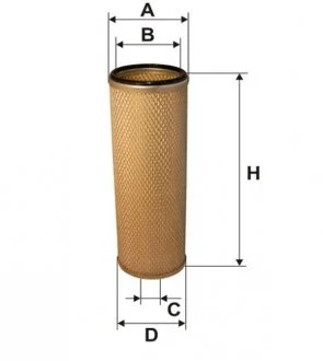 Фильтр воздушный /AM474W (WIX-Filtron) WIX FILTERS 93343E