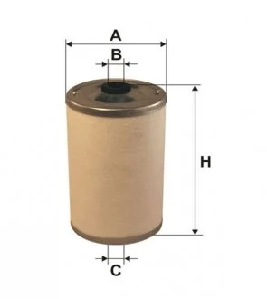 Фильтр топлива DB (OM441 88-) MAN /2 шт. на машину/ WIX FILTERS 95133E