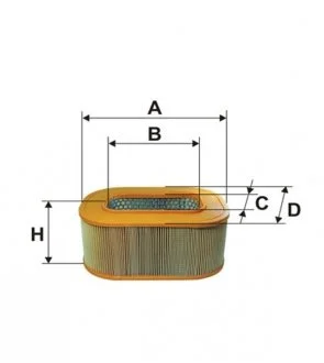 Фильтр воздушный, 3.0TD WIX FILTERS WA6013