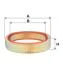 Фото 1 - фільтр повітряний MB 124 AR037/ (WIX-Filtron) WIX FILTERS WA6379 Фільтр повітряний MB 124 AR037/ (WIX-Filtron) WIX FILTERS WA6379 (фото 1)