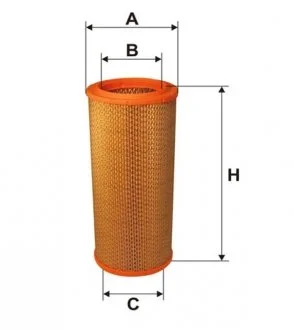 Фильтр воздушный RENAULT /AR257 (WIX-Filtron) WIX FILTERS WA6435