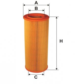 Фильтр воздушный SAAB 9000 AR366/ (WIX-Filtron) WIX FILTERS WA6601 (фото 1)