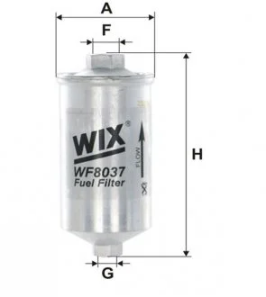 Фото 1 - фільтр топл. VOLVO PP833/ (WIX-Filtron) WIX FILTERS WF8037 Фільтр топл. VOLVO PP833/ (WIX-Filtron) WIX FILTERS WF8037 (фото 1)
