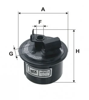 Фильтр топливный WIX WIX FILTERS WF8072