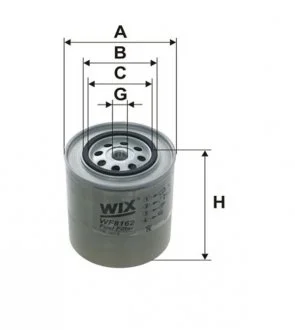 Фільтр топл. BMW PP854/1/ (WIX-Filtron) WIX FILTERS WF8162