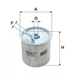 Фильтр топл. PP841/4/ (WIX-Filtron) WIX FILTERS WF8272 (фото 1)