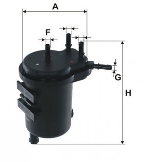 Фильтр топливный, 1.5dCi 01- (с датчиком воды) WIX FILTERS WF8357