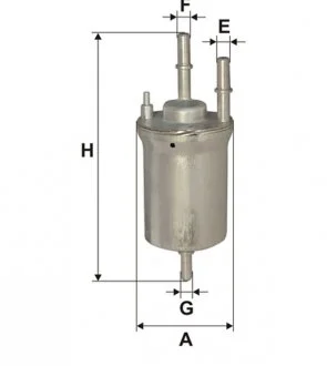 Фильтр топлива VW/AUDI/SEAT/SKODA 1.6/2.0 FSI/TFSI 09/04- WIX FILTERS WF8386