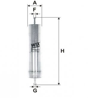 Фільтр паливний (Wix-Filtron) WIX FILTERS WF8411