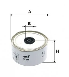 Фильтр топливный, 2.7-3.6TD, LR3 04-09/LR3 09-/Range Rover02- WIX FILTERS WF8447