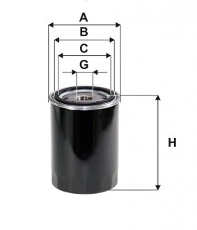 Фільтр олії Peugeot 406-605 Daf 400 C25, CX WIX FILTERS WL7176 (фото 1)