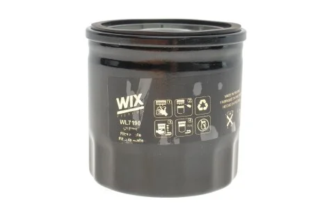 Фільтр масляний двигуна OPEL ASTRA /OP630 (WIX-Filtron) WIX FILTERS WL7190
