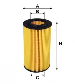 Фильтр масляный двигателя /OE662/1 (WIX-Filtron) WIX FILTERS WL7320