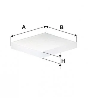 Фото фільтр салону GAZELLE NEXT (А21R23.8119200) (WIX-FILTERS) WIX FILTERS WP2148 Фільтр салону GAZELLE NEXT (А21R23.8119200) (WIX-FILTERS) WIX FILTERS WP2148