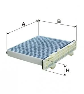 Фільтр салону вугільний (WIX-Filtron) WIX FILTERS WP9373
