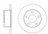 Диск тормозной задний, 245mm, AUDI A6, VW Passat B5, Superb 96-05 WOKING D6123.00 (фото 1)