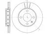 Тормозной диск, SEAT\VW Polo (6N2) 1.9 D, AEF, 99-01 D6426.10