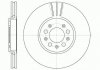 Тормозной диск перед. A1/A3/Bora/Cordoba/Fabia (96-21) D6544.10
