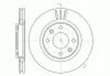 Диск тормозной передний, CITROEN/PEUGEOT, 1.1-2.0, 96- WOKING D6603.10 (фото 1)
