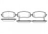 Тормозные колодки перед. Kia Picanto/Hyundai i10 04- (mando) P10333.02