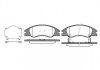Гальмівні колодки передні Hyundai Accent/Kia Rio 05- (mando) P10343.02