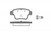 Комплект тормозных колодок, дисковый тормоз P10383.00