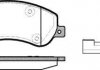 Комплект тормозных колодок, дисковый тормоз P13503.02